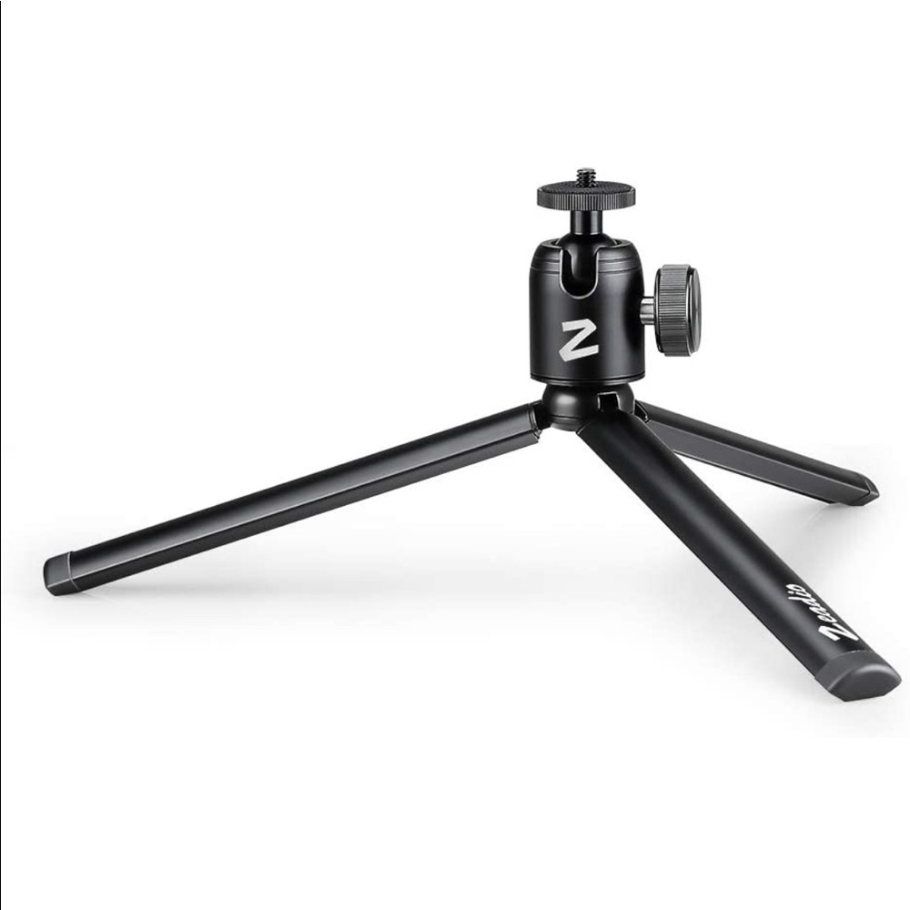 Zeadio Metal Mini Tripod + Ball Head Mount